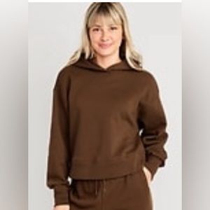 Old navy espresso colored hoodie, NWOT